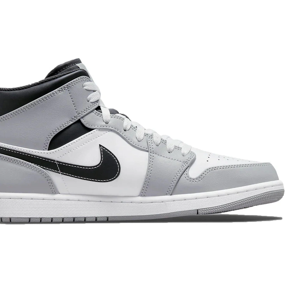 Anthracite Grey Air Jordan Mid 1 Smoke Light 0706